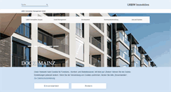 Desktop Screenshot of lbbw-immobilien.de